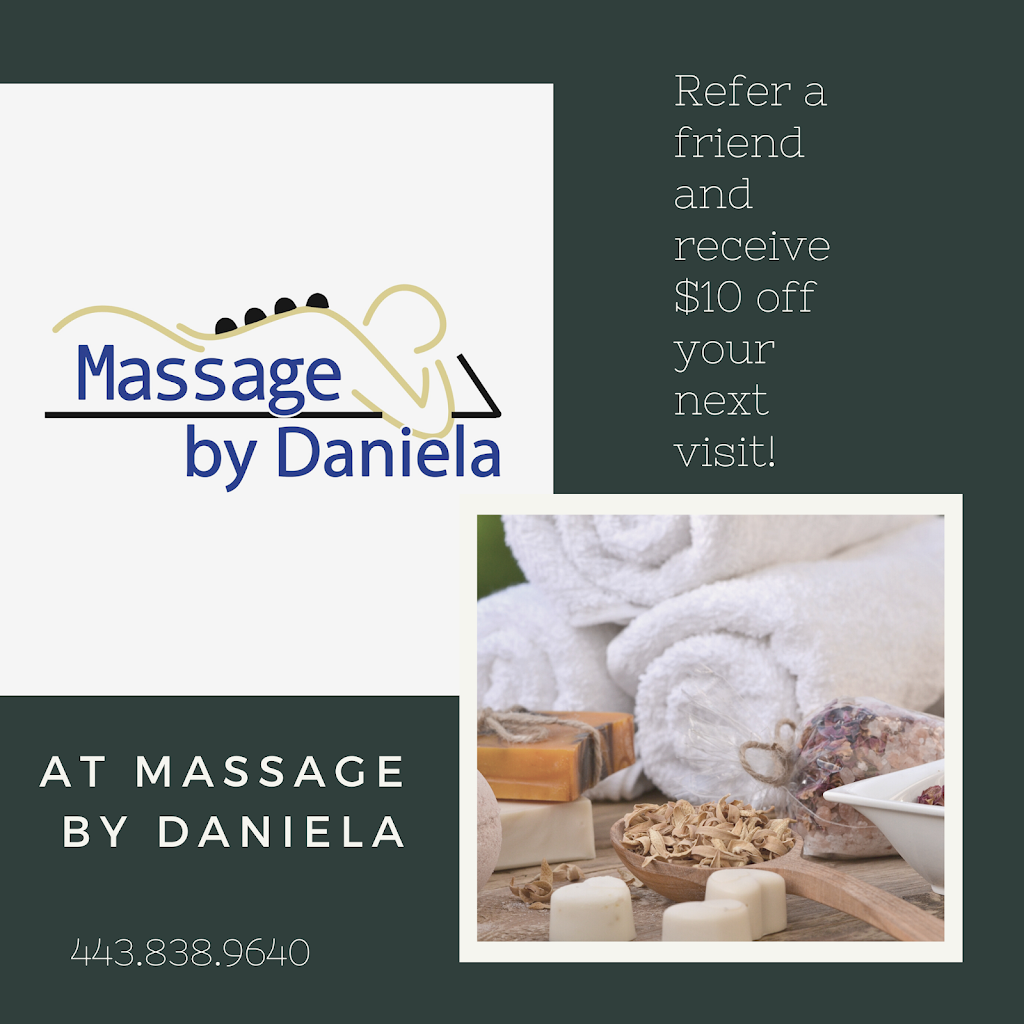 Massage By Daniela | 518 S Marlyn Ave Suite 1, Essex, MD 21221, USA | Phone: (443) 838-9640