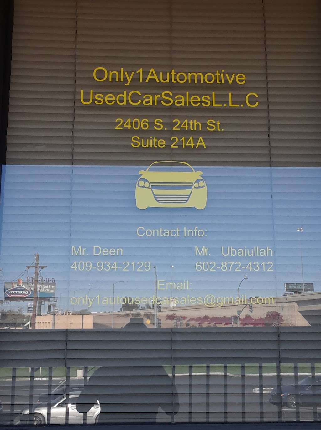 Only1 Automotives Used Car Sales | 2406 S 24th St Suite 214A, Phoenix, AZ 85034, USA | Phone: (409) 934-2129