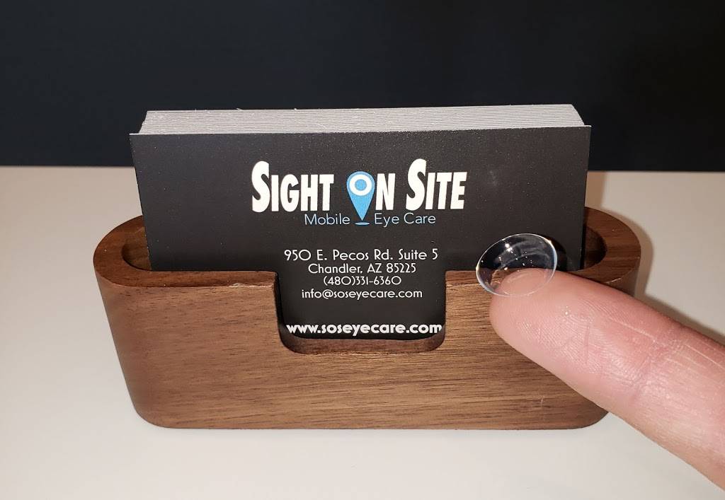 Sight On Site Mobile Eye Care | 950 E Pecos Rd Suite 5, Chandler, AZ 85225, USA | Phone: (480) 331-6360