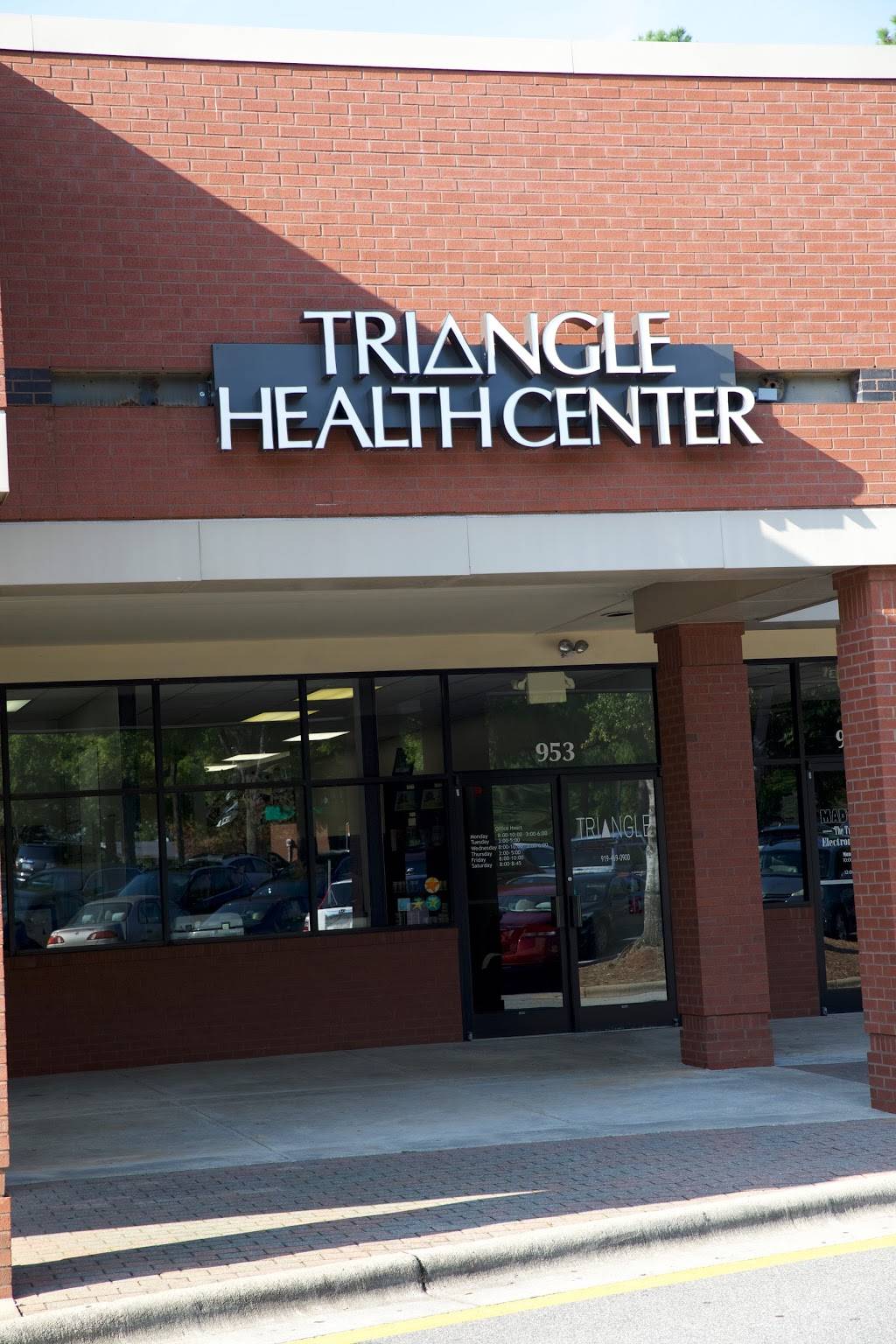 Triangle Health Center | 1901 NW Cary Pkwy #111, Morrisville, NC 27560, USA | Phone: (919) 469-0900