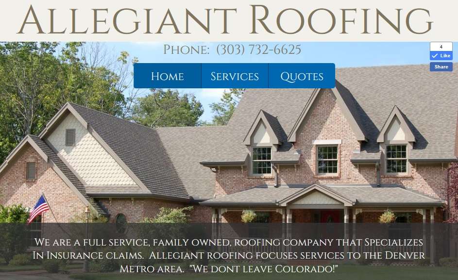 Allegiant Roofing & Restoration | 6148 Vivian Ct, Arvada, CO 80004, USA | Phone: (303) 732-6625