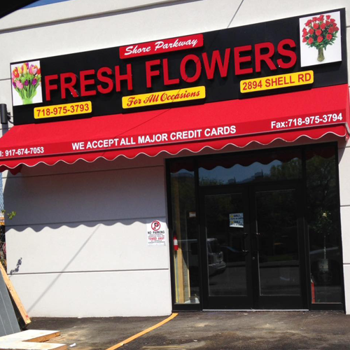 Shore Parkway Fresh Flowers | 2894 Shell Rd, Brooklyn, NY 11224, USA | Phone: (718) 975-3793