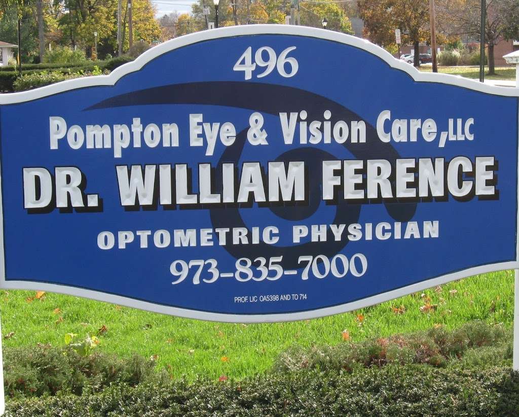 Pompton Eye and Vision Care, LLC | 496 Newark Pompton Turnpike, Pompton Plains, NJ 07444, USA | Phone: (973) 835-7000