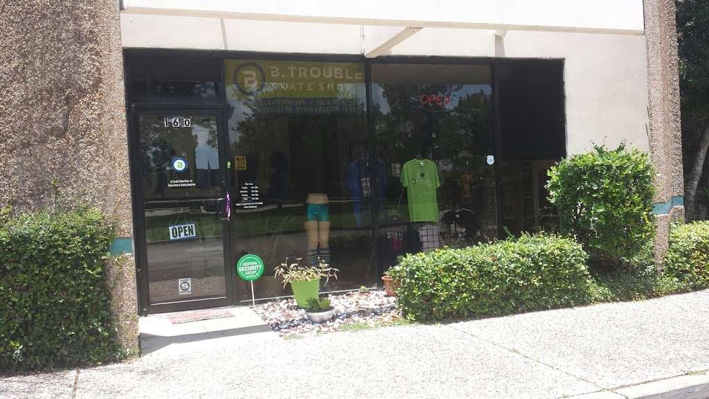 B.Trouble Skate Shop, Inc | 10850 Wilcrest Dr #160, Houston, TX 77099 | Phone: (832) 351-3422