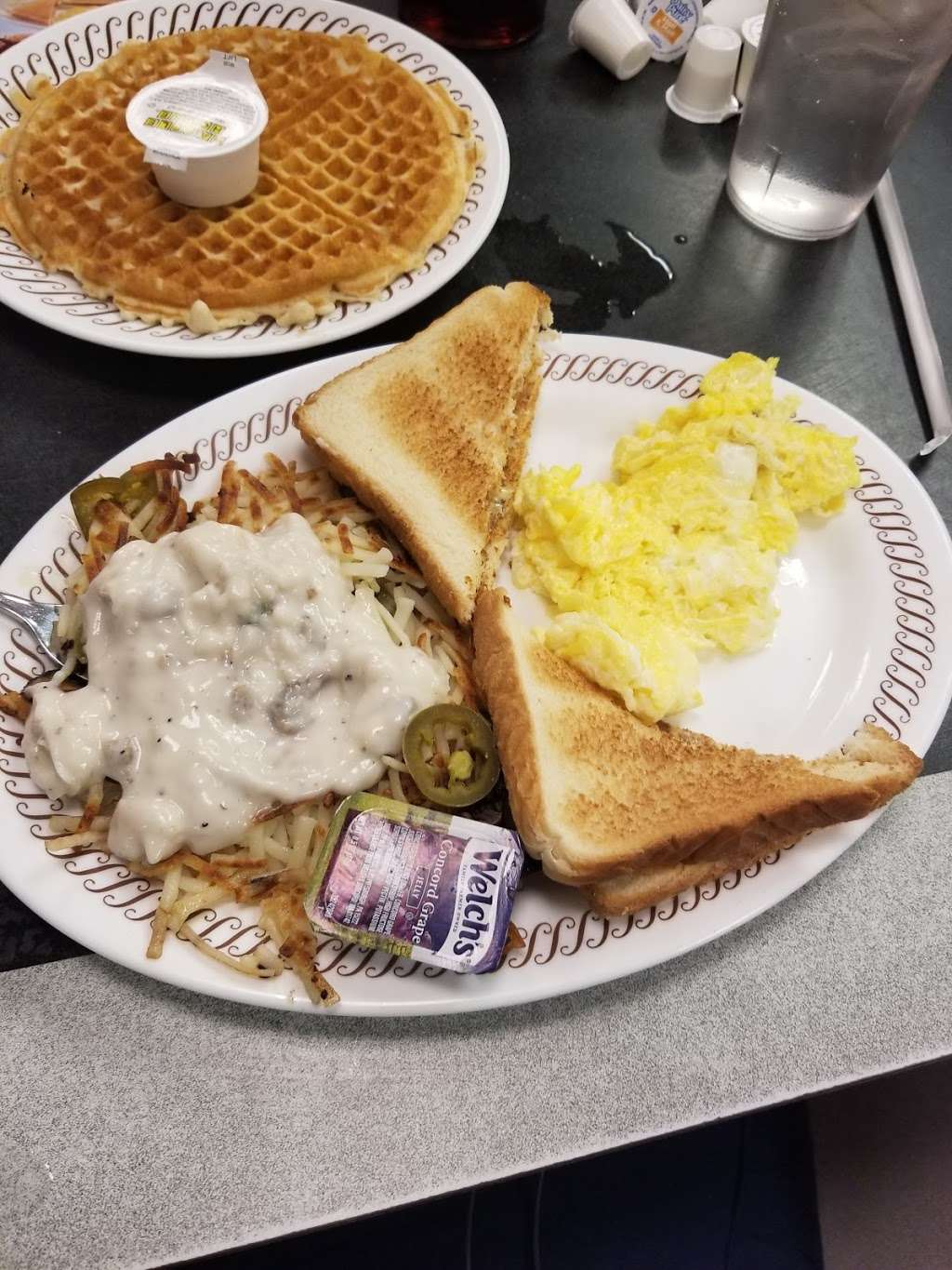 Waffle House | 7106 Will Clayton Pkwy, Humble, TX 77338, USA | Phone: (281) 548-1018