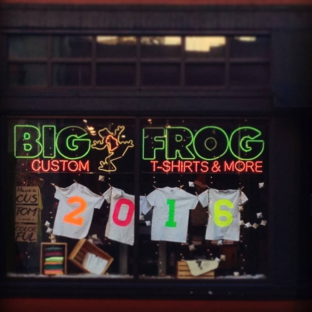 Big Frog Custom T-Shirts & More of Portland | 2168 W Burnside St, Portland, OR 97210, USA | Phone: (971) 271-7191