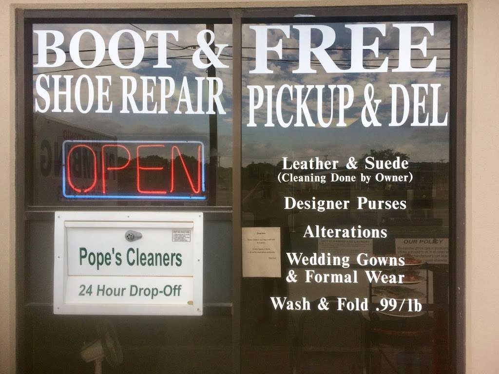 Pope Cleaners | 12682 FM1560 #104, Helotes, TX 78023, USA | Phone: (210) 695-4343