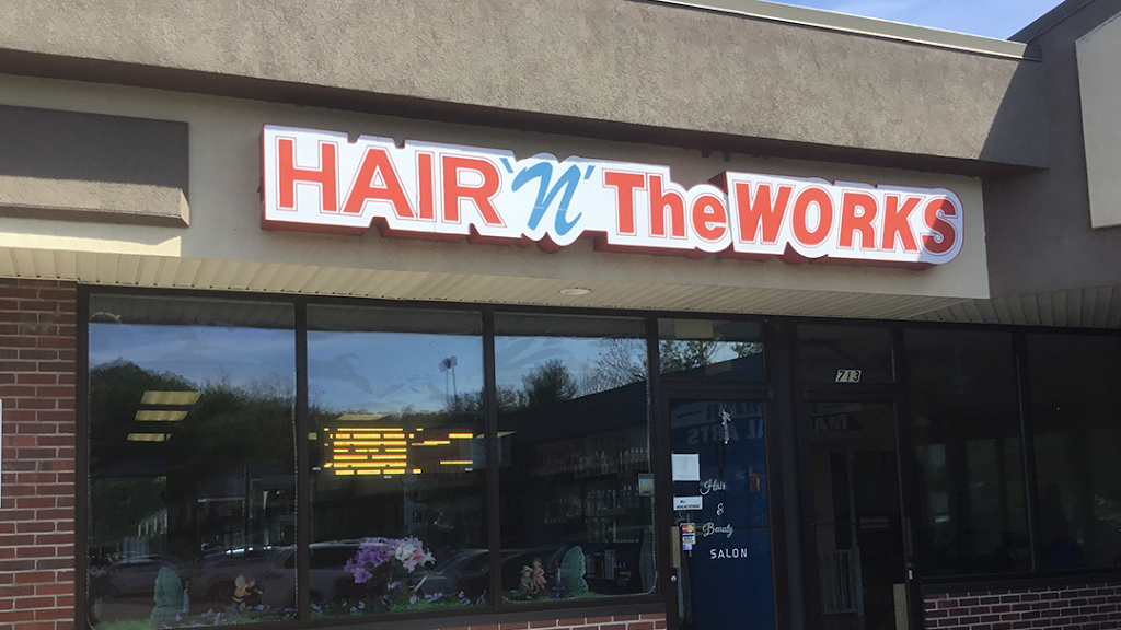 Hair N The Works | 715 S Main St, Haverhill, MA 01835, USA | Phone: (978) 374-1909