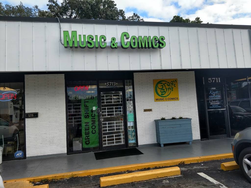 Green Shift Music and Comics | 5713 N Nebraska Ave, Tampa, FL 33604, USA | Phone: (813) 238-4177