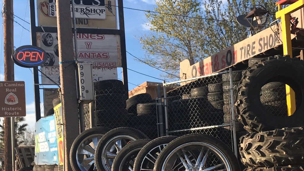 Oscar & Son Tires Shop | 9911 Socorro Rd Spc.1, El Paso, TX 79927, USA | Phone: (915) 400-4996