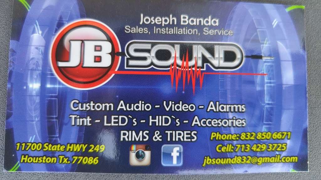 JB Sound | 11700 TX-249 d, Houston, TX 77086, USA | Phone: (832) 850-6671