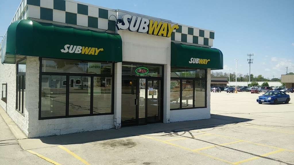 Subway Restaurants | 5861 S Packard Ave, Cudahy, WI 53110, USA | Phone: (414) 482-9299