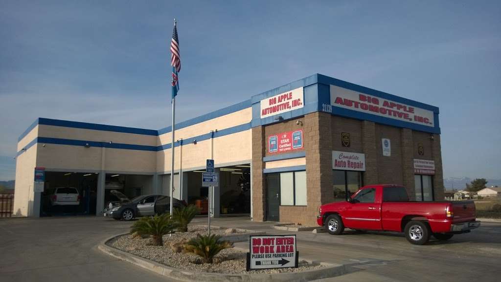 Big Apple Automotive | 21139 Bear Valley Rd, Apple Valley, CA 92308, USA | Phone: (760) 247-6882