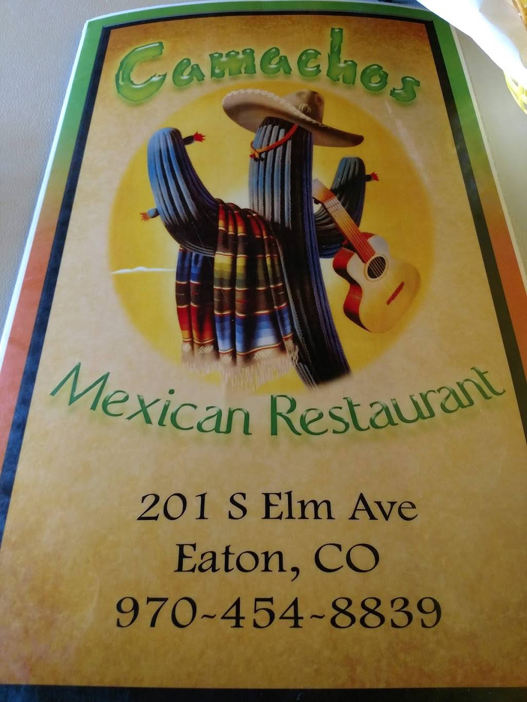 Camachos Mexican Restaurant | 201 S Elm Ave, Eaton, CO 80615 | Phone: (970) 454-8839