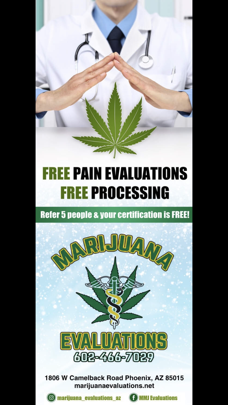 Marijuana Evaluations Mesa | 1342 W University Dr, Mesa, AZ 85201, USA | Phone: (480) 466-7021