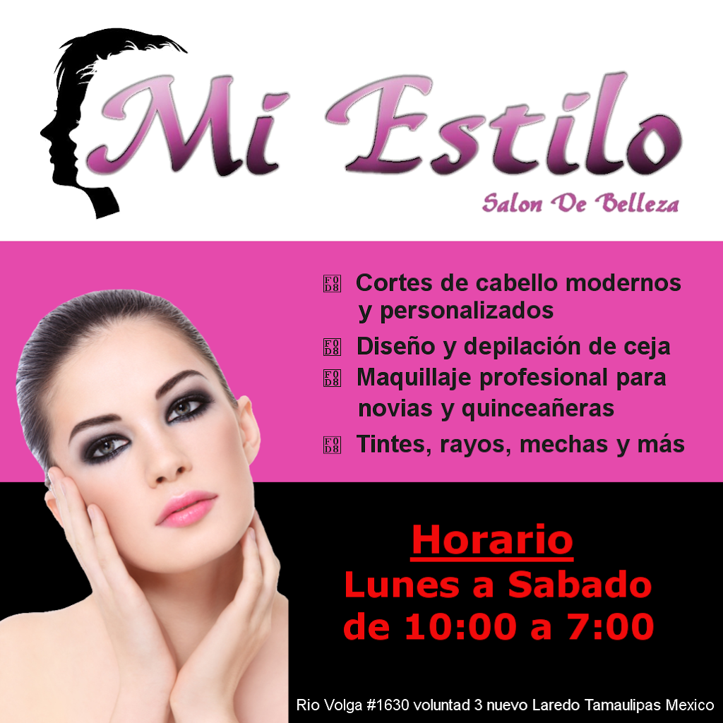 Mi Estilo Salón Y Barbershop | Calle Río Volga 1630, Voluntad y Trabajo 3, 88177 Nuevo Laredo, Tamps., Mexico | Phone: 867 115 1709