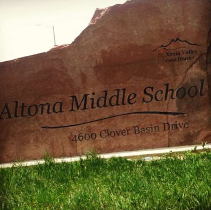 Altona Middle School | 4600 Clover Basin Dr, Longmont, CO 80503 | Phone: (720) 494-3980