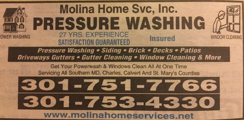 Molina Home Services Inc | 2882, 10065 Marshall Corner Rd, White Plains, MD 20695, USA | Phone: (301) 751-7766