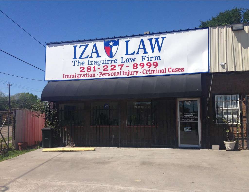 The Izaguirre Law Firm, PLLC | 10520 Airline Dr #100, Houston, TX 77037, USA | Phone: (281) 227-8999