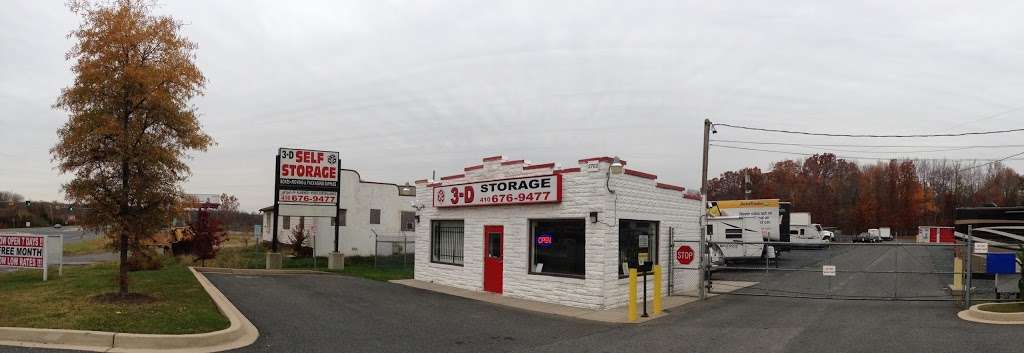 3-D Storage LLC | 2702 Pulaski Hwy, Edgewood, MD 21040, USA | Phone: (410) 676-9477