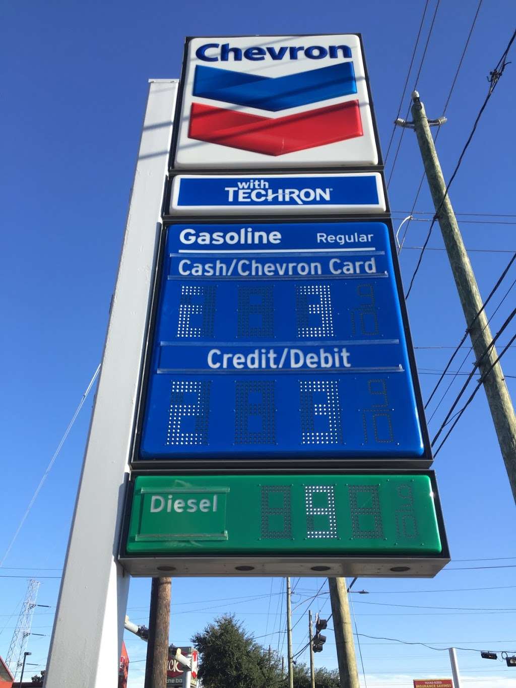 Chevron | 11650 Hempstead Rd, Houston, TX 77092 | Phone: (713) 476-9200