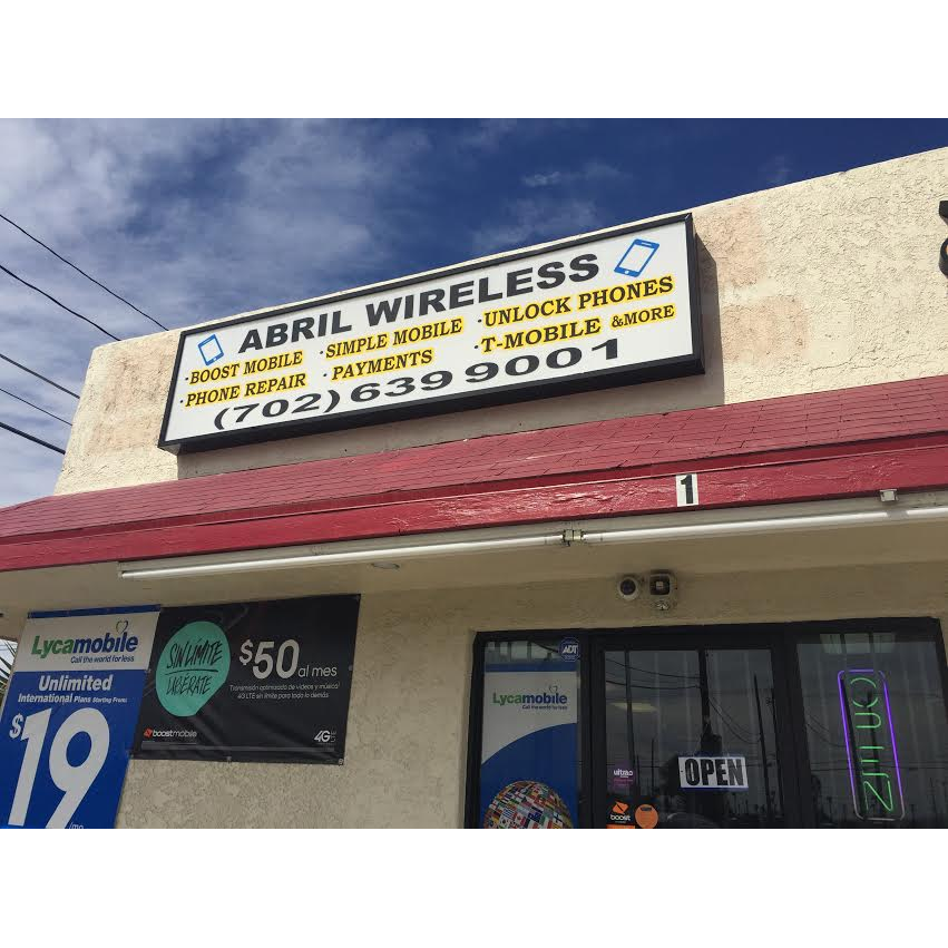 Abril Wireless | 3012 E Griswold St #1, North Las Vegas, NV 89030, USA | Phone: (702) 639-9001