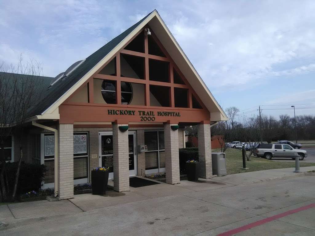 Hickory Trail Hospital | 2000 Old Hickory Trail, DeSoto, TX 75115, USA | Phone: (972) 298-7323