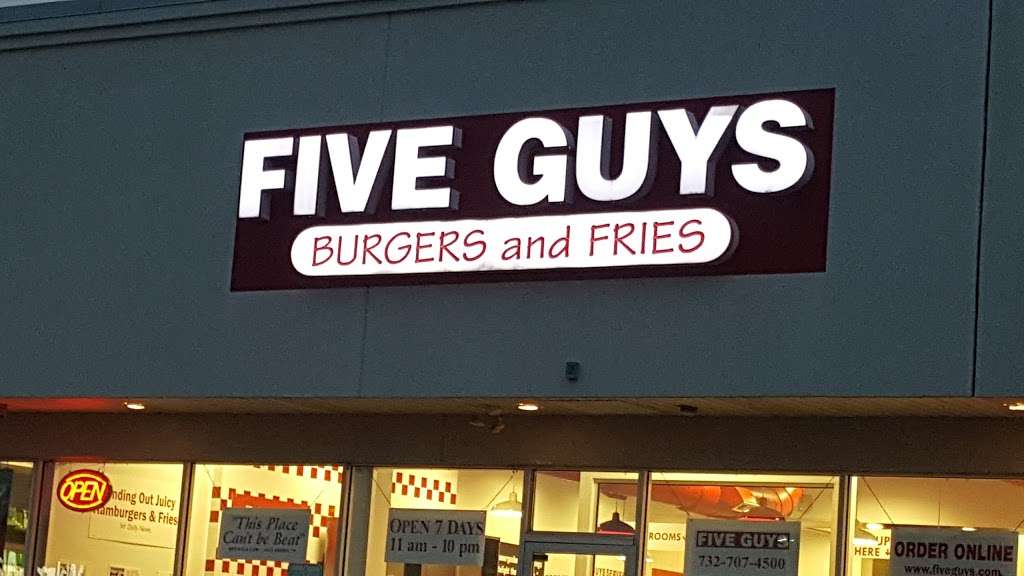 Five Guys | 1114 U.S. 9, Old Bridge, NJ 08857, USA | Phone: (732) 707-4500