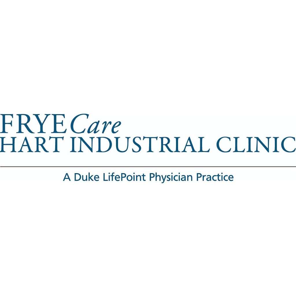 FryeCare Hart Industrial Clinic | 2850 Tate Blvd, Hickory, NC 28602, USA | Phone: (828) 326-7000