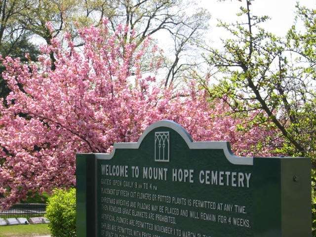 Mount Hope Cemetery | 50 Jackson Ave (Jackson Ave at, Saw Mill River Rd, Hastings-On-Hudson, NY 10706, USA | Phone: (914) 478-1855