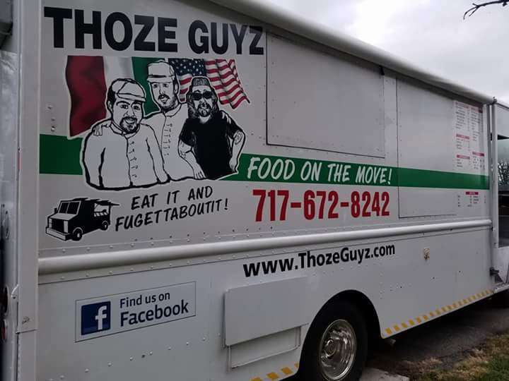 Thoze Guyz Food Truck | 139 Miller St, Strasburg, PA 17579, USA | Phone: (717) 672-8242