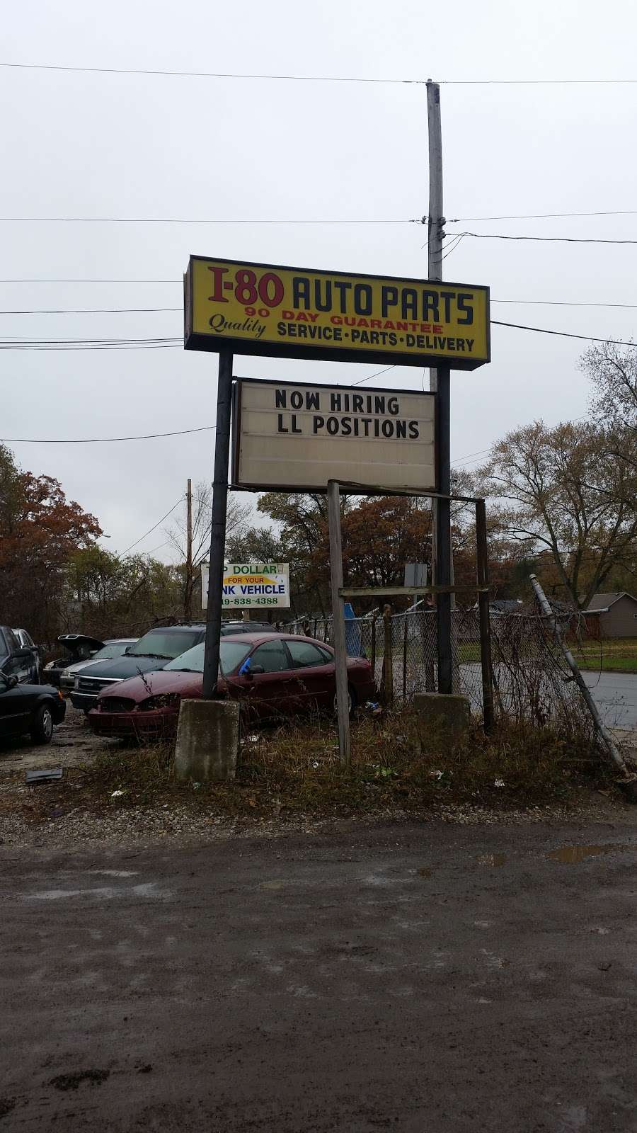 I-80 Auto Parts | 3349 Burr St, Gary, IN 46406 | Phone: (219) 838-4388