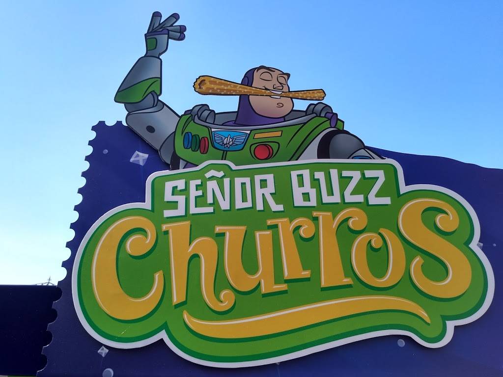 Señor Buzz Churros | Disney California Adventure Park, 1313 S Disneyland Dr, Anaheim, CA 92802, USA | Phone: (714) 781-4636