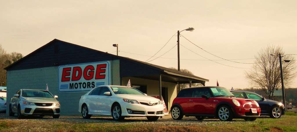 Edge Motors | 177 E Plaza Dr, Mooresville, NC 28115, USA | Phone: (704) 663-0222