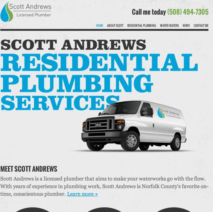 Scott Andrews Licensed Plumber | 91 Pleasant St, Medfield, MA 02052, USA | Phone: (508) 494-7305