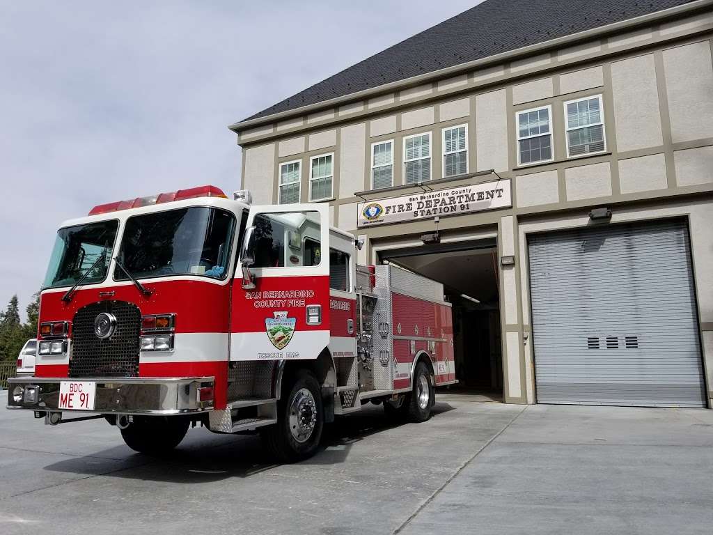 San Bernardino County Fire Station 91 | 301 CA-173, Lake Arrowhead, CA 92352, USA | Phone: (909) 336-0660