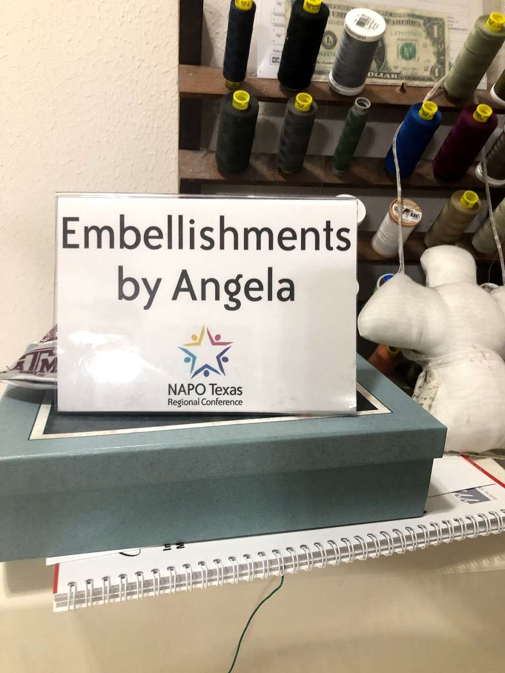 Embellishments by Angela | 26803 Stagecoach Crossing Dr, Magnolia, TX 77355, USA | Phone: (713) 628-2894