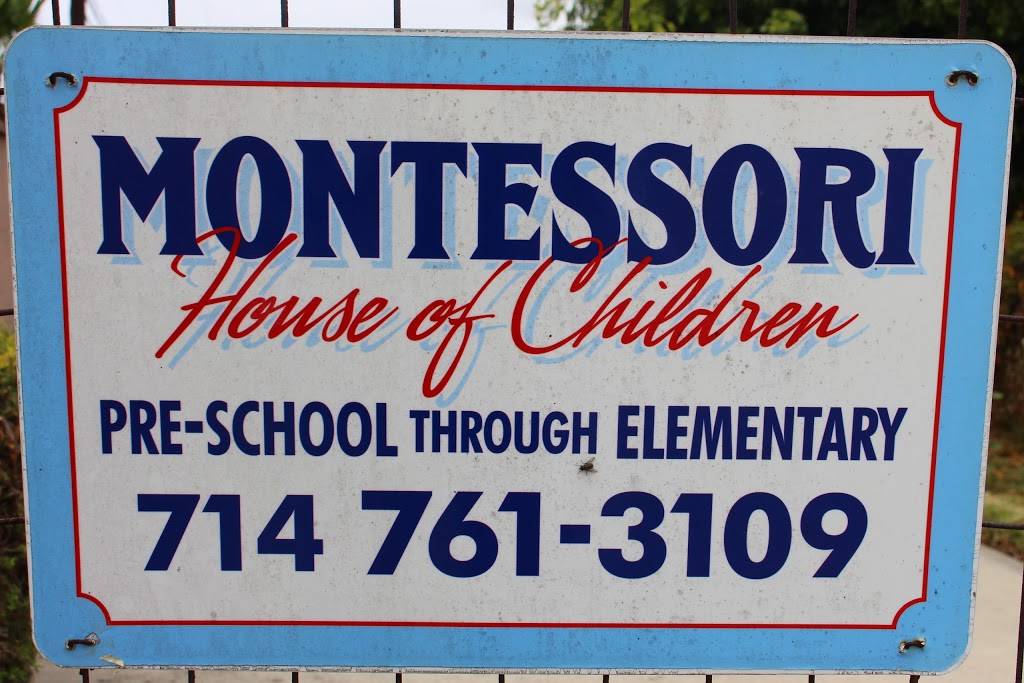 Montessori House of Children | 1239 S Magnolia Ave, Anaheim, CA 92804, USA | Phone: (714) 761-3109