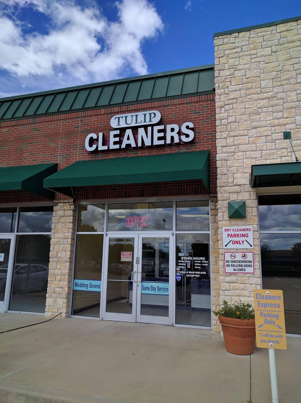 Tulip Dry Cleaning | 841 N Tarrant Pkwy #111, Keller, TX 76248, USA | Phone: (817) 427-2200