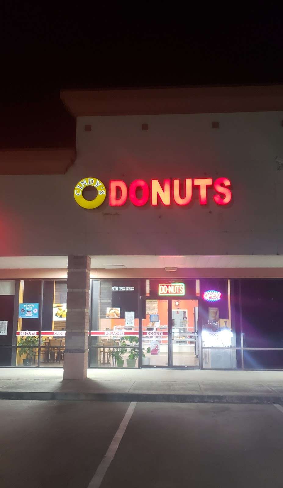 Cindys Doughnuts | 2919 Barker Cypress Rd, Houston, TX 77084, USA | Phone: (281) 829-9499