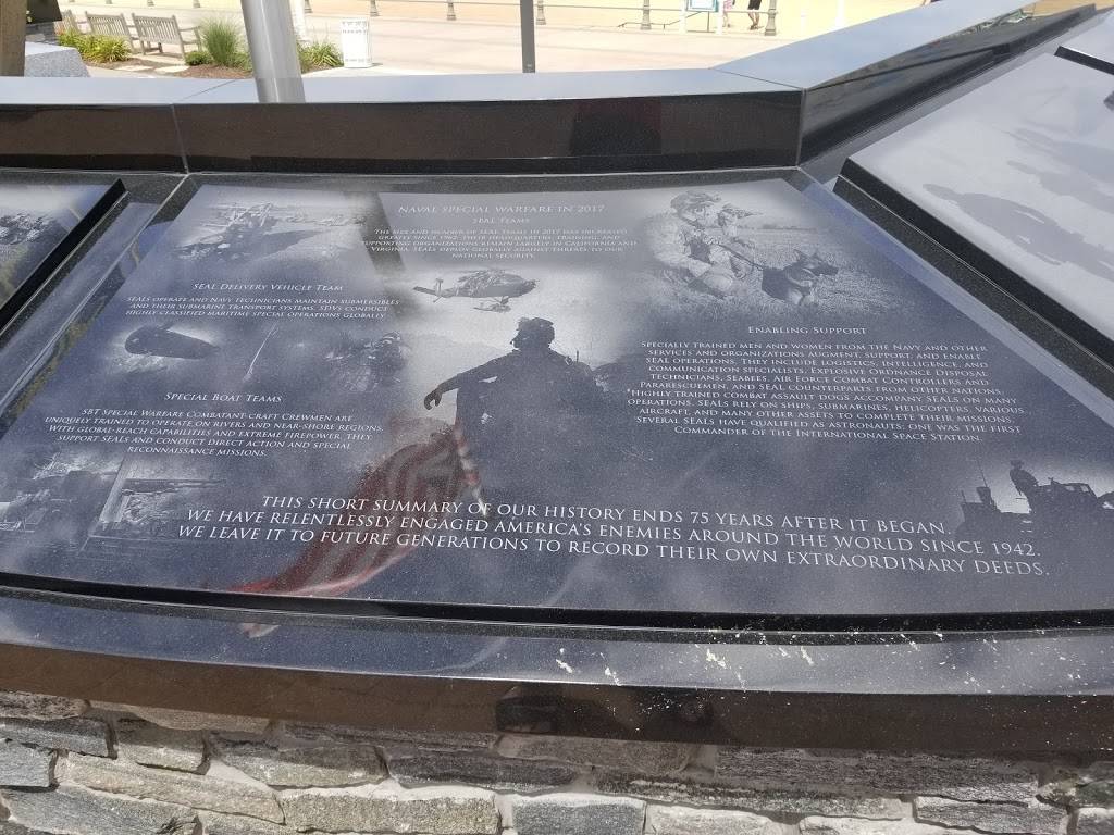Navy SEAL Monument | Oceanfront Bike Path, Virginia Beach, VA 23451, USA | Phone: (757) 422-1656