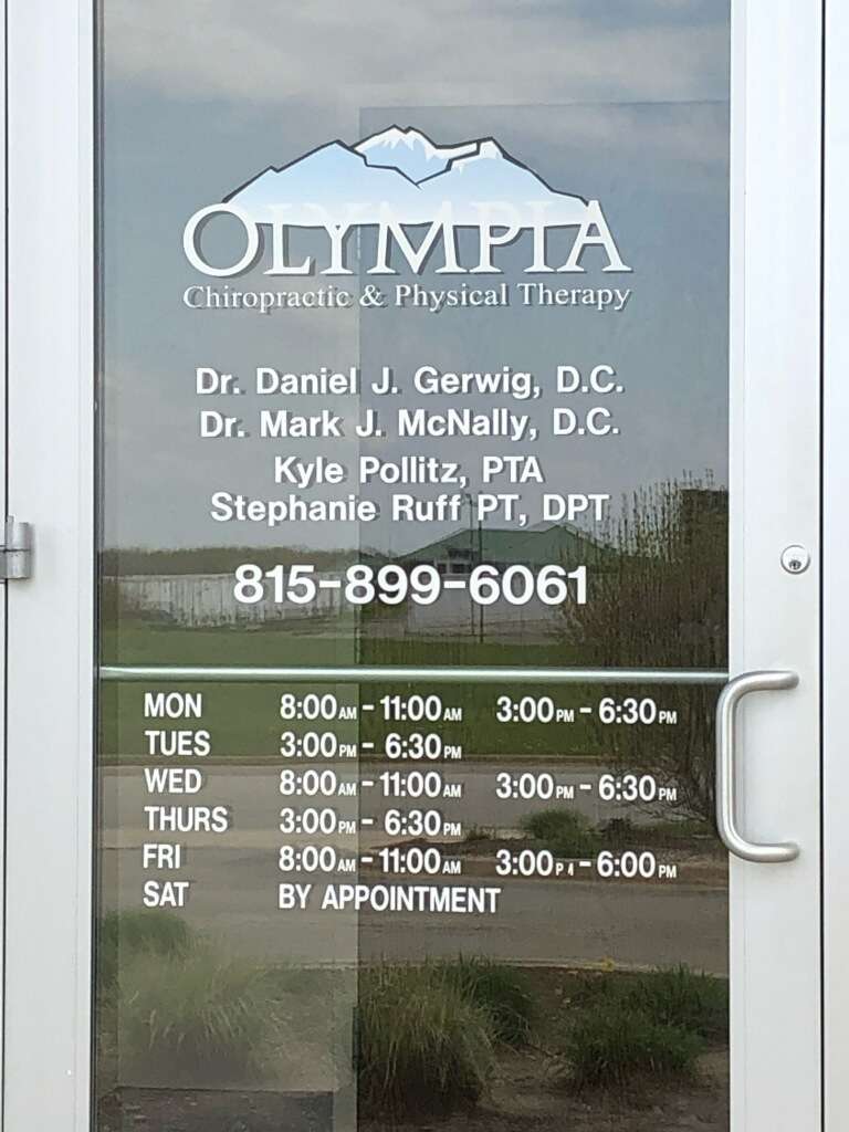 Olympia Chiropractic & Physical Therapy - Sycamore | 1680 Mediterranean Dr #101, Sycamore, IL 60178, USA | Phone: (815) 899-6061