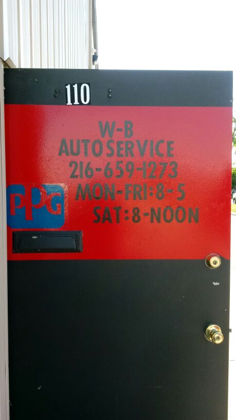 W-B Autoservice | 1090 W Bagley Rd Ste 110, Berea, OH 44017, USA | Phone: (216) 659-1273