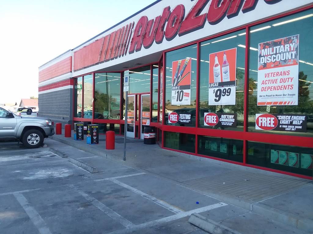 AutoZone Auto Parts | 4885 E Charleston Blvd, Las Vegas, NV 89104, USA | Phone: (702) 641-4040