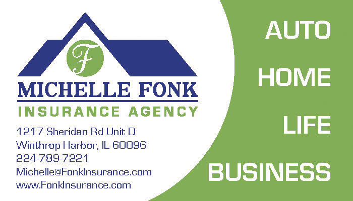 Michelle Fonk Insurance Agency | 1217 Sheridan Rd Unit C, Winthrop Harbor, IL 60096, USA | Phone: (224) 789-7221