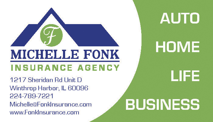 Michelle Fonk Insurance Agency | 1217 Sheridan Rd Unit C, Winthrop Harbor, IL 60096 | Phone: (224) 789-7221