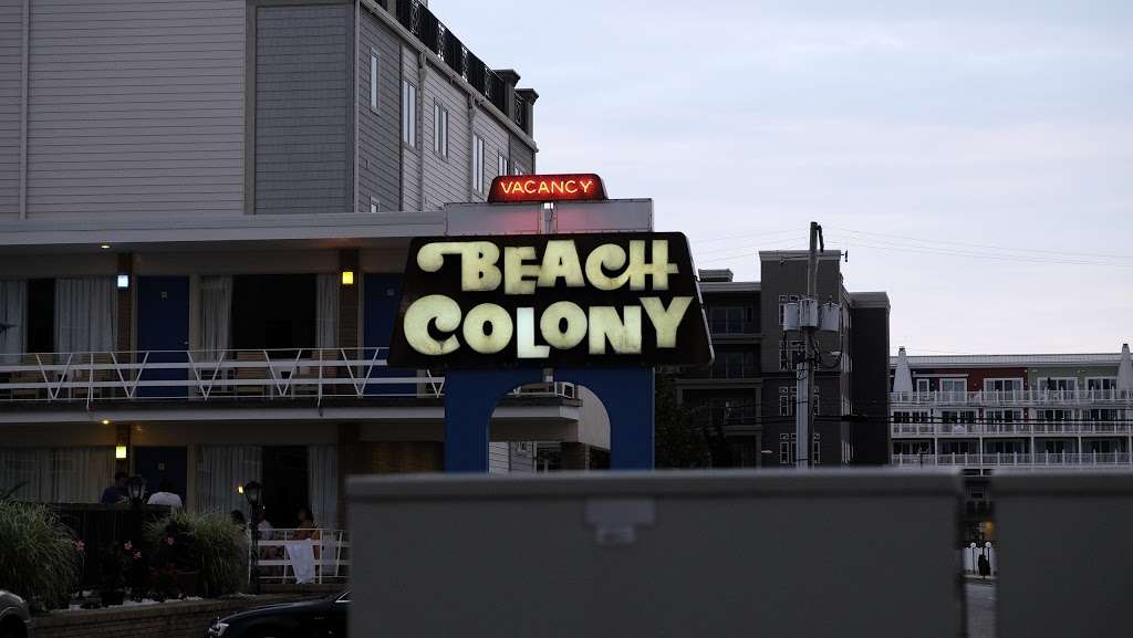 Beach Colony Motel | 500 E Stockton Rd, Wildwood Crest, NJ 08260, USA | Phone: (609) 522-4037