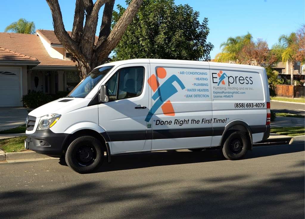 Express Plumbing Heating and Air, Inc. | 10620 Treena St #230, San Diego, CA 92131, USA | Phone: (858) 693-4079