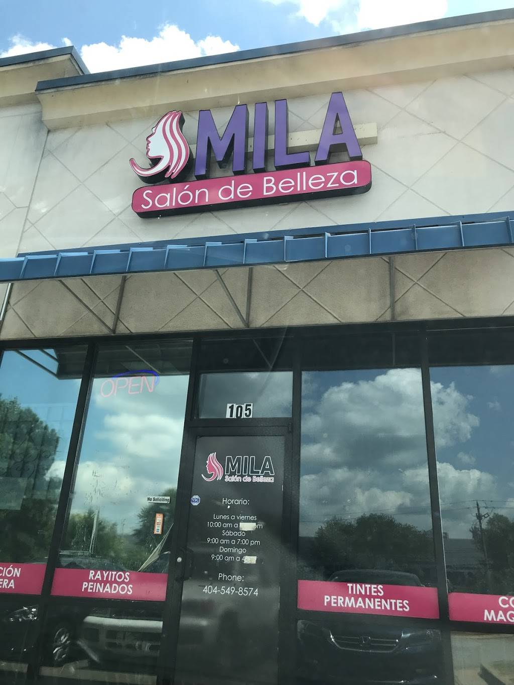 Mila Salón De Belleza | 5680 Old Dixie Hwy, Forest Park, GA 30297 | Phone: (404) 549-8574