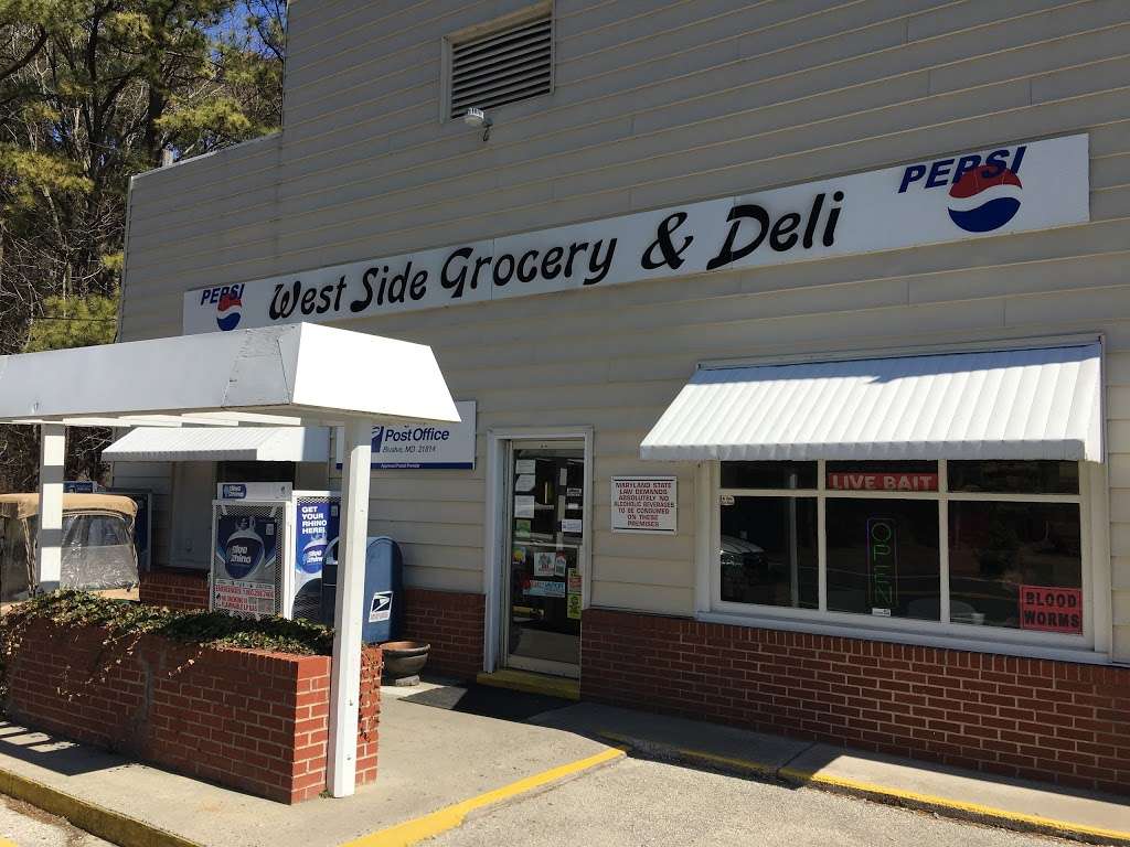 Westside Grocery & Deli bait and tackle | 20835 Nanticoke Rd, Bivalve, MD 21814, USA | Phone: (410) 873-3082